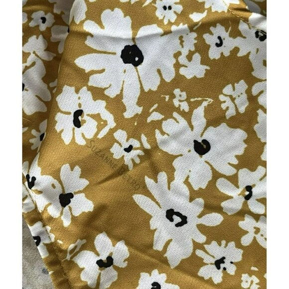 Suzanne Betro Womens Floral Print Ruffle V-Neckline Faux Wrap Style Dress Sz 1X - Picture 5 of 5